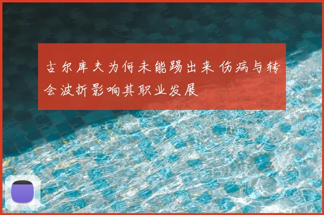 古尔库夫为何未能踢出来 伤病与转会波折影响其职业发展